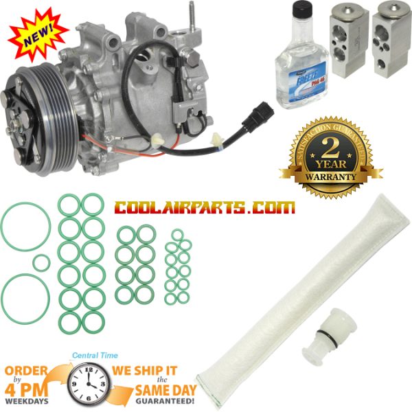 9779 New A/C AC Compressor  2012 -2015 Civic Acura ILX L4 2.0L 38810R1AA01 FULL AC KIT